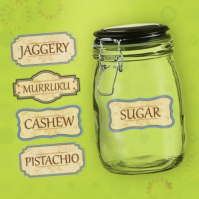 Pantry Labels - Big Jar